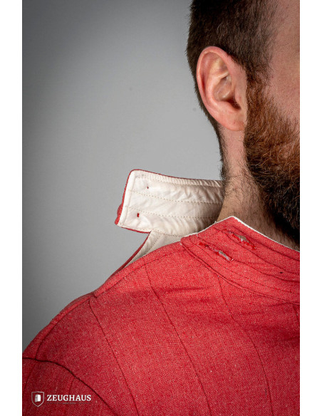 Gambeson medievale in cotone da...