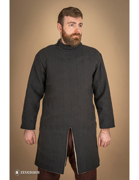 Gambeson medievale in cotone da...