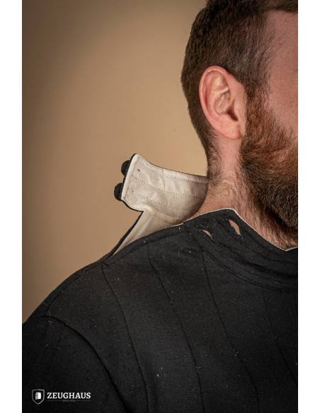 Gambeson medievale in cotone da...