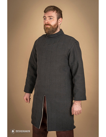 Gambeson medievale in cotone da...