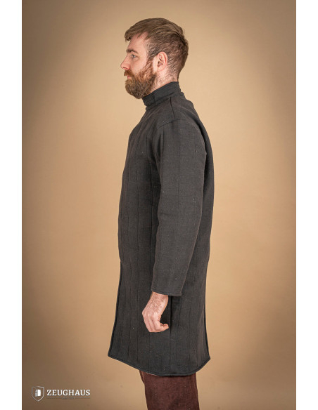 Gambeson medievale in cotone da...