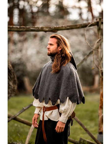 Gugel medievale in lana modello...