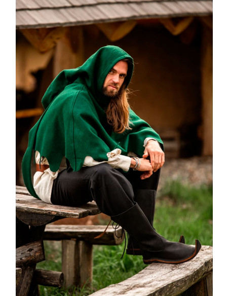 Gugel medievale in lana modello...