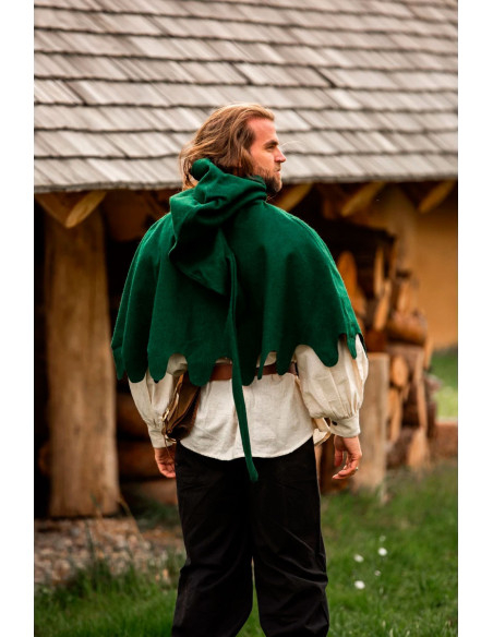 Gugel medievale in lana modello...