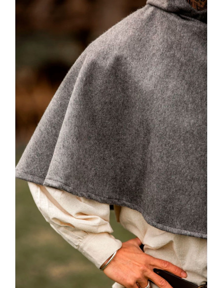 Lana medievale Gugel modello Paul,...