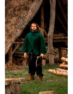Gugel Viking Egill, lana verde