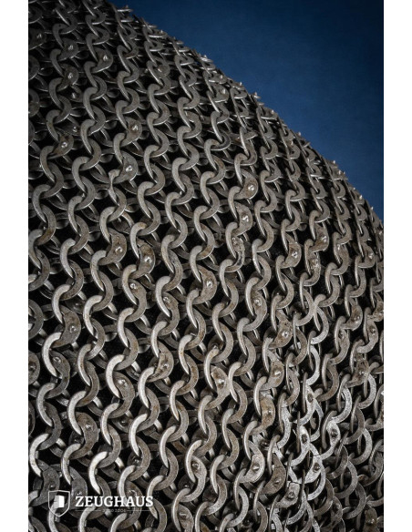 Anello rivettato in acciaio dolce per...