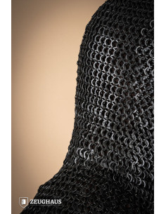 Anello rivettato in maglia di maglia del boia in acciaio... 2