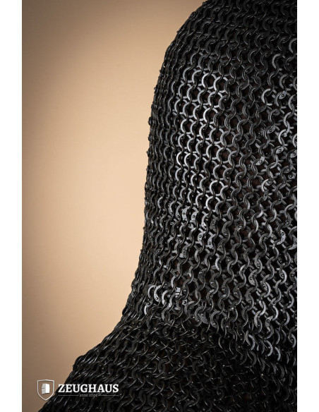 Anello rivettato in maglia di maglia...