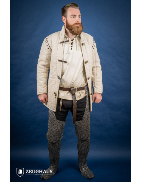 Anelli rivettati con cotta di maglia...