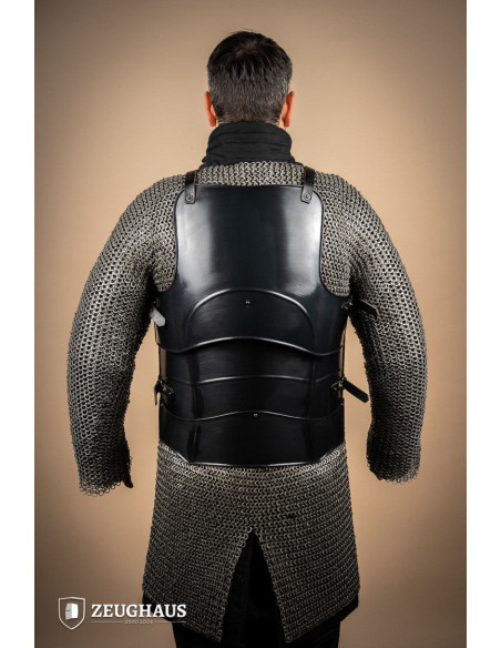 Pettorale medievale in acciaio dolce...