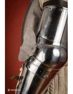 Armi medievali Anni 1390-1450, acciaio lucido (1,6 mm.) 2