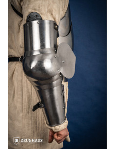 Armi medievali, XV secolo, acciaio lucido (1,6 mm.) 2