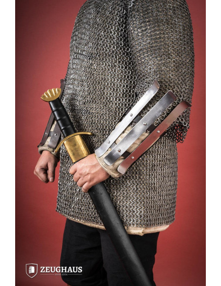 Bracciali vichinghi in acciaio lucido...