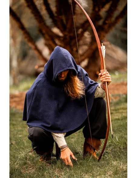 Gugel medievale in lana modello Paul,...