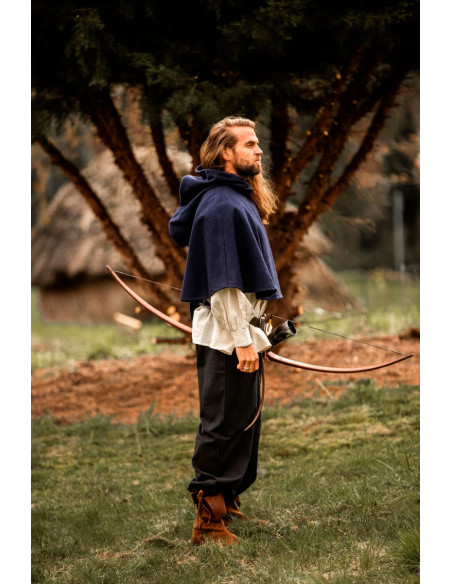 Gugel medievale in lana modello Paul,...