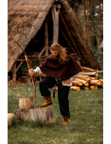 Gugel medievale in lana modello Paul,...