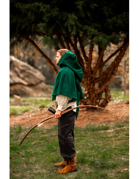 Gugel medievale in lana modello Paul,...