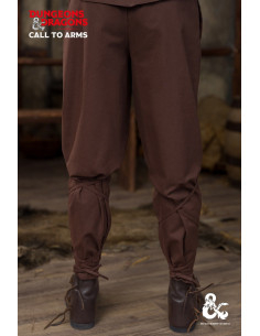 Pantaloni medievali in cotone modello Ranger, marroni 2