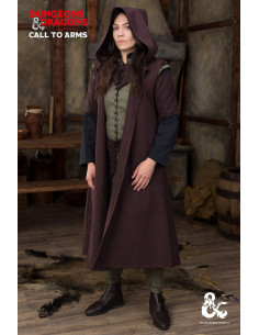 Cappotto medievale in cotone modello Ranger, marrone