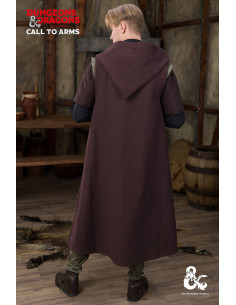 Cappotto medievale in cotone modello Ranger, marrone 2