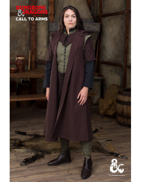 Cappotto medievale in cotone modello...