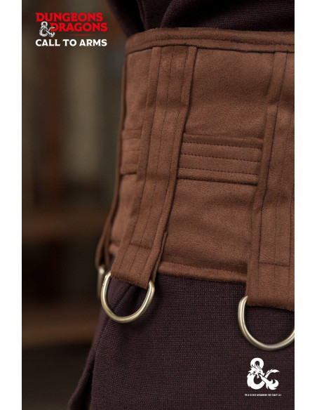 Cintura barbarica medievale in pelle,...