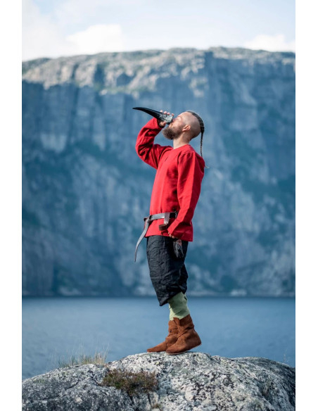 Tunica vichinga Ivar, rossa