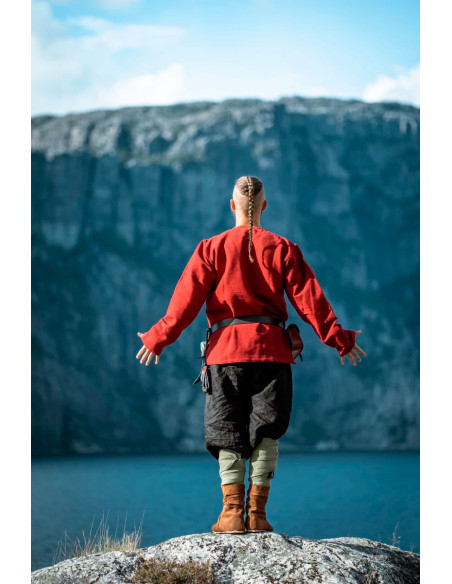 Tunica vichinga Ivar, rossa