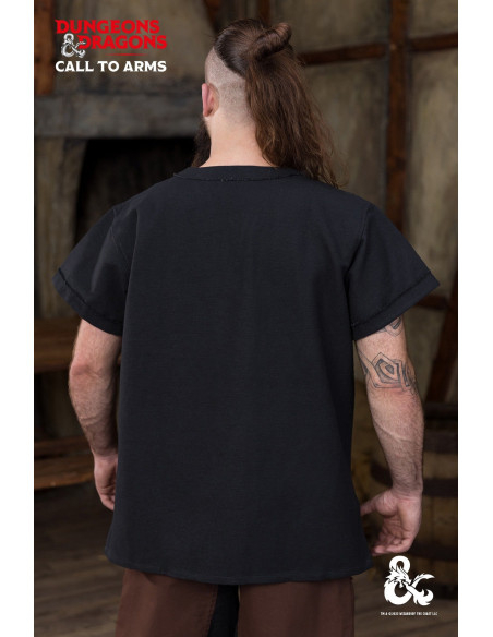 Camicia medievale Barbara in cotone,...