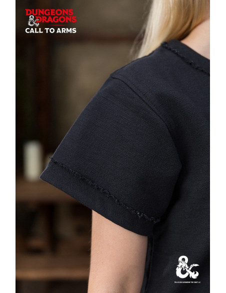 Camicia medievale Barbara in cotone,...