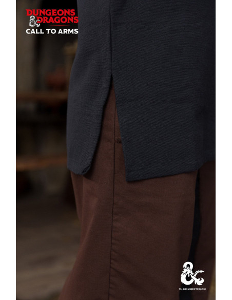 Camicia medievale Barbara in cotone,...