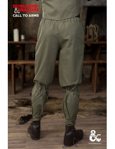 Pantaloni medievali in cotone modello Ranger, verdi 2