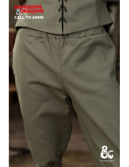 Pantaloni medievali in cotone modello...