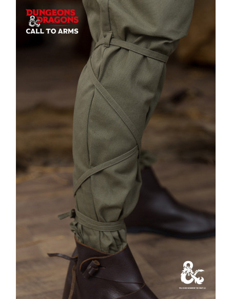 Pantaloni medievali in cotone modello...