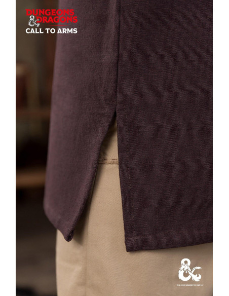 Camicia medievale Barbara in cotone,...