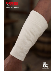 Bracciali da monaco medievali bianco naturale
