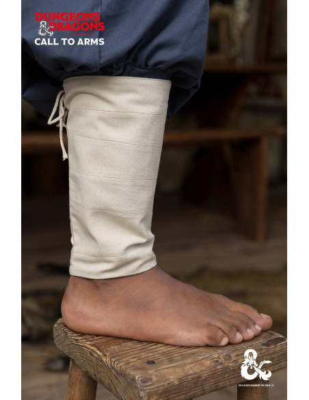 Schinieri da monaco medievali, bianco...