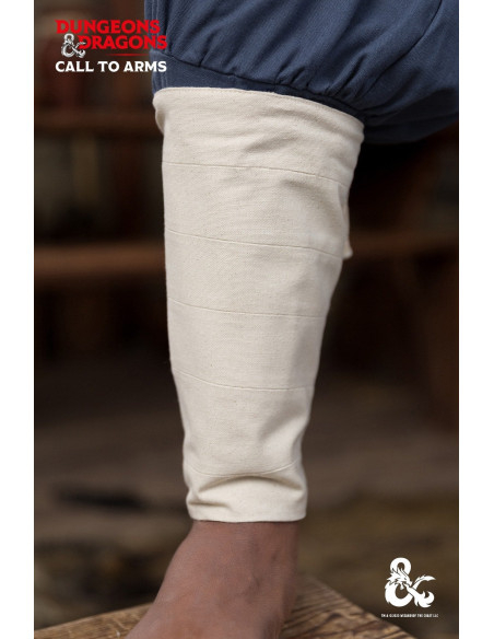 Schinieri da monaco medievali, bianco...