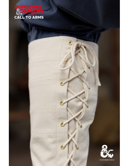 Schinieri da monaco medievali, bianco...