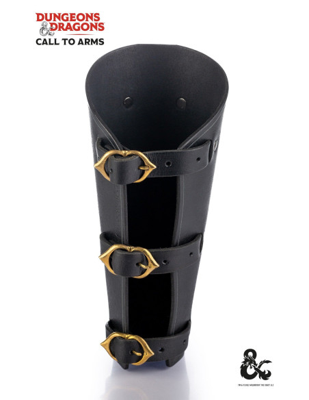 Bracciali medievali in pelle, neri