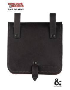 Borsa da avventuriero medievale in pelle, marrone 2