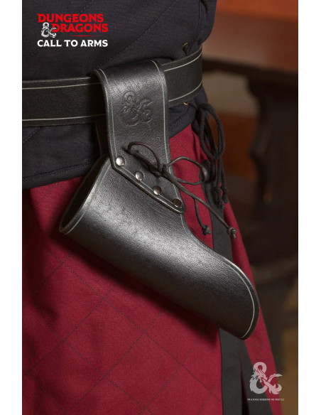 Baldacchino medievale in pelle per...