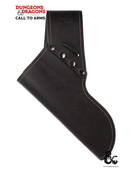 Baldacchino medievale in pelle per...