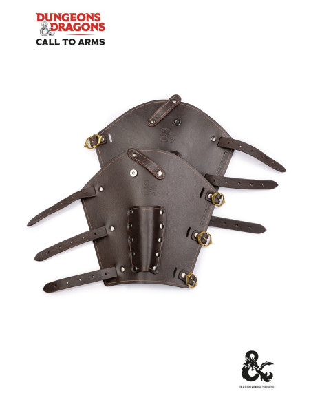 Braccialetti medievali in pelle, marrone