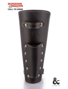 Braccialetti medievali in pelle, marrone 2