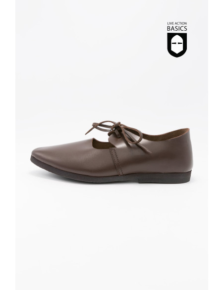 Scarpe medievali in pelle da donna,...