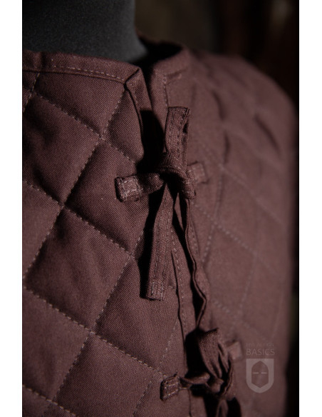 Gambeson medievale imbottito a...