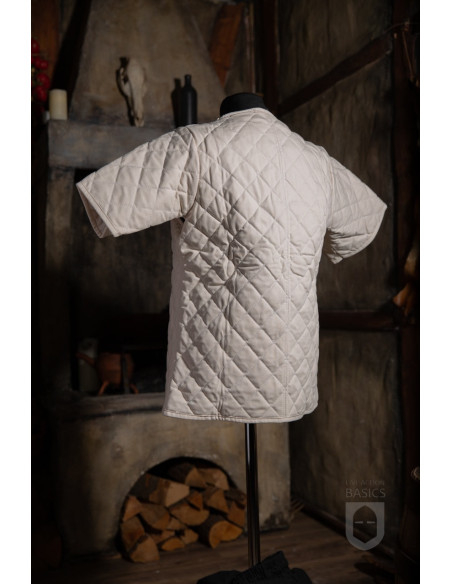 Gambeson medievale imbottito a...