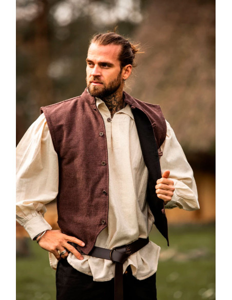 Gilet medievale lavorato a mano...